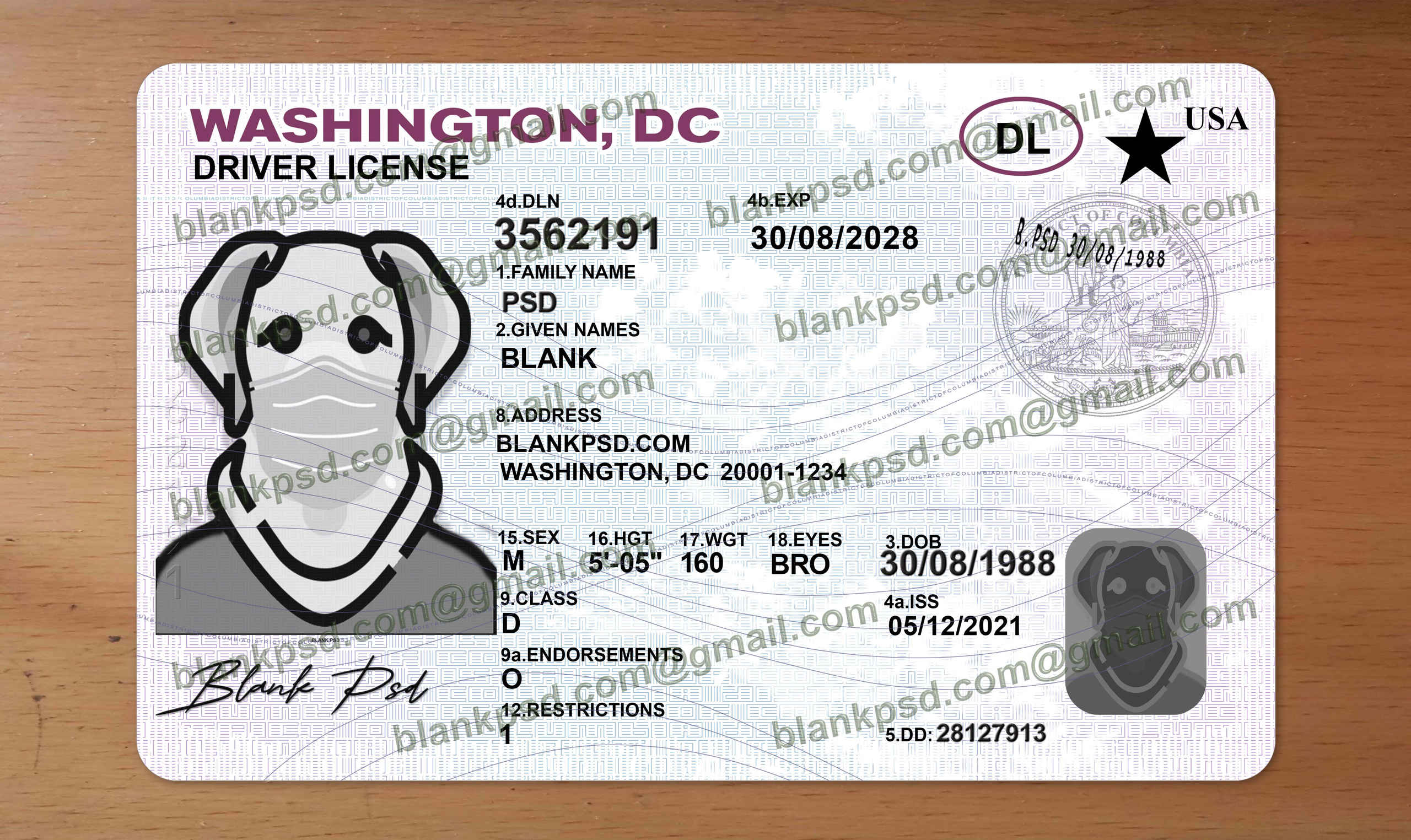 fake id washington dc