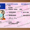 Italy Drivers License Template New V2 10 italy drivers license template